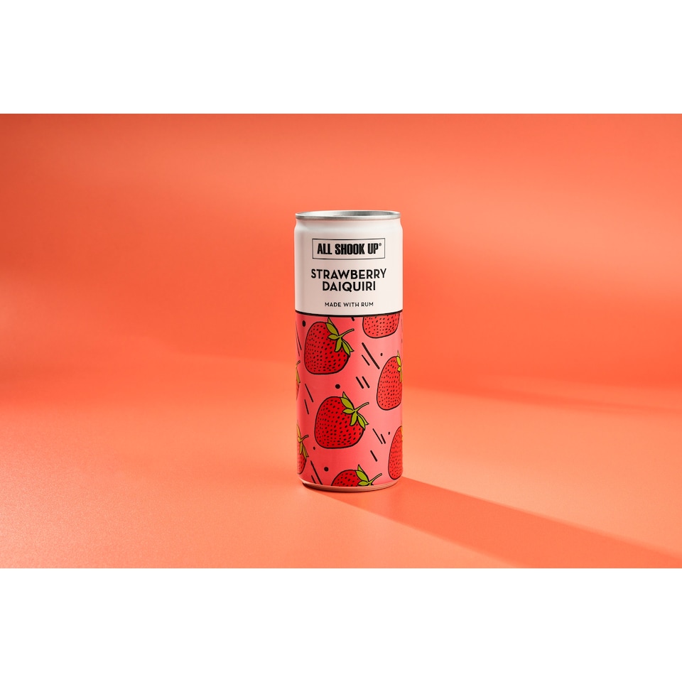 image 1 of All Shook Up Strawberry Daiquiri 250ml