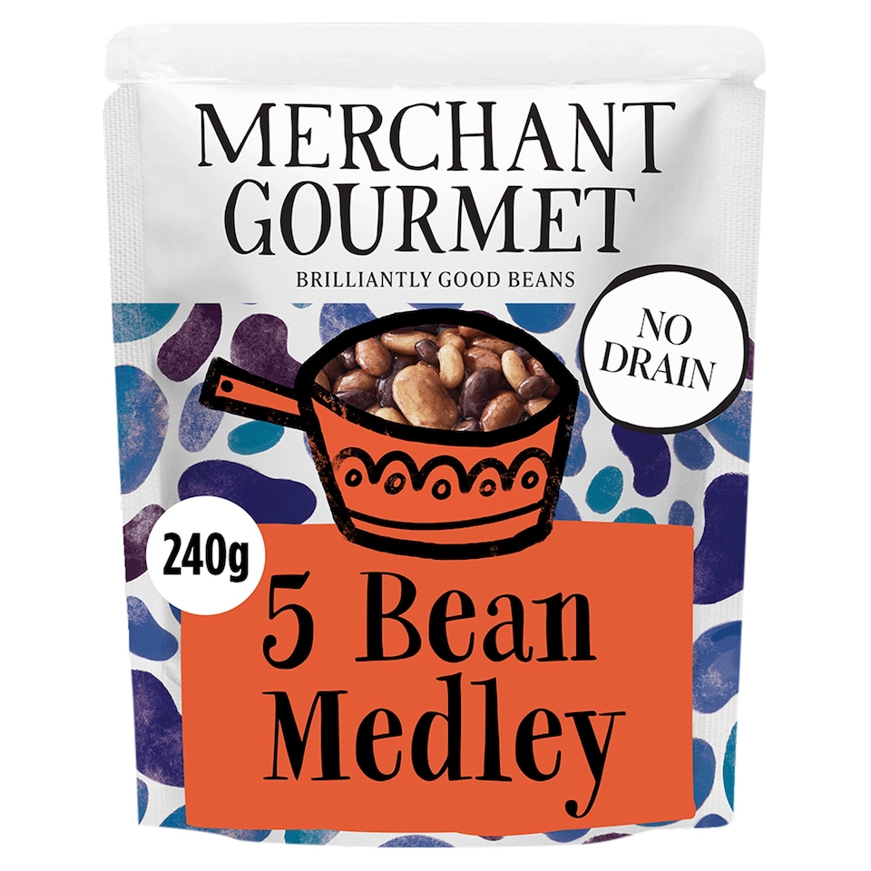 image 1 of Merchant Gourmet 5 Bean Medley 240g