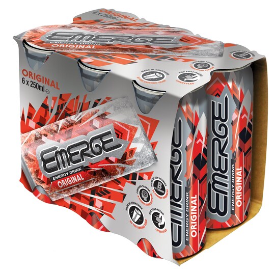 Emerge Energy Drink 6 X 250Ml