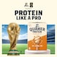 image 2 of Quaker High Protein Peanut Butter Porridge Sachets Oat So Simple 8x43g