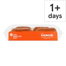 Genesis Crafty Brioche Baps 4 Pack