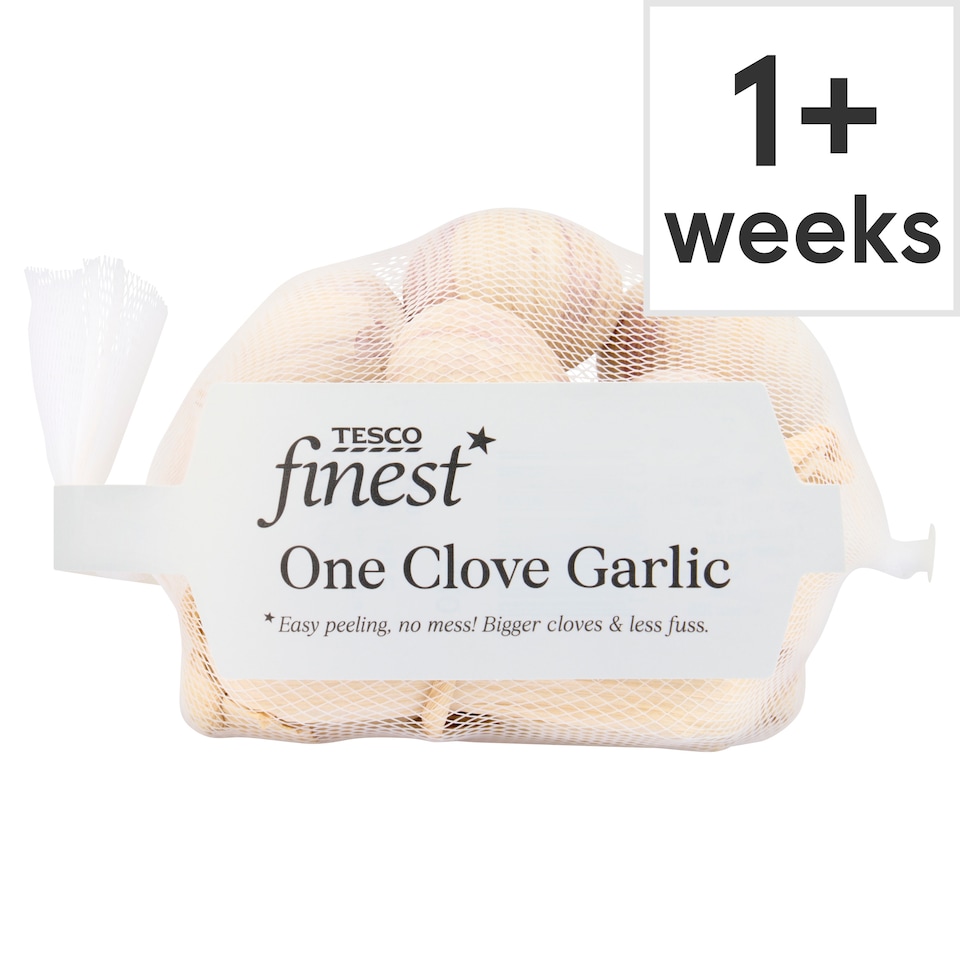 TESCO Finest One Clove Garlic 
