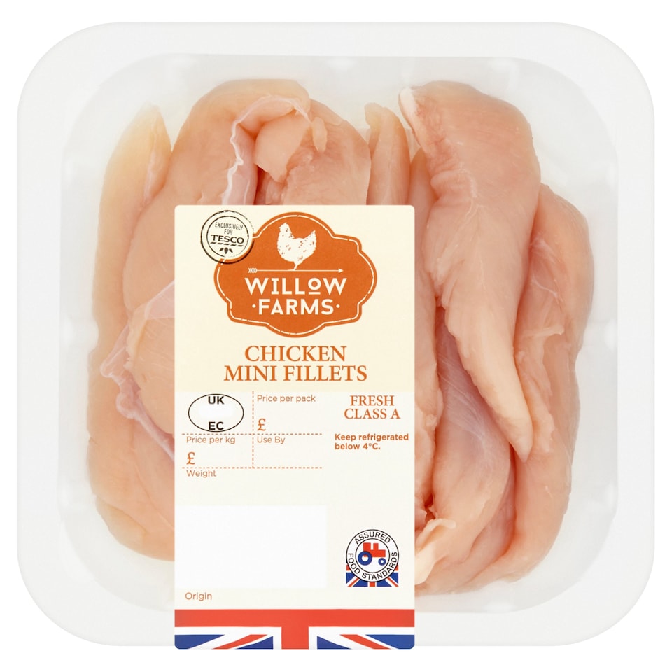 Willow Farms Chicken Mini Fillets 365G