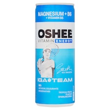 OSHEE Vitamin Energy magnesium+B6+vitamin B5 tropical fruits flavour 250 ml 