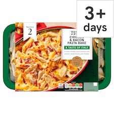 Tesco Chicken & Bacon Pasta Bake 750G