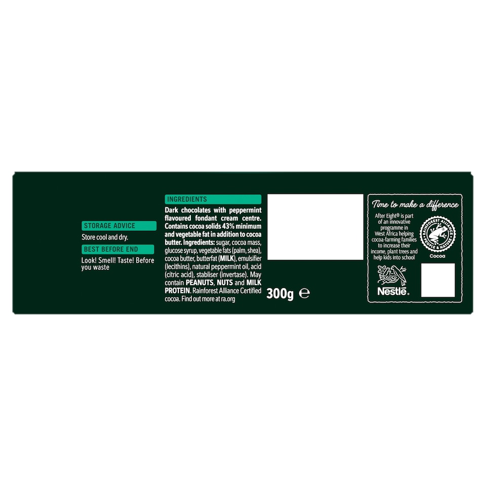 image 1 of After Eight Dark Mint Chocolate Box 300g