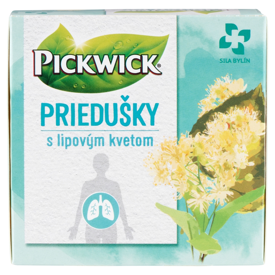 obrázok 1 z Pickwick Priedušky s lipovým kvetom bylinný čaj 10 x 2,2 g (22 g)