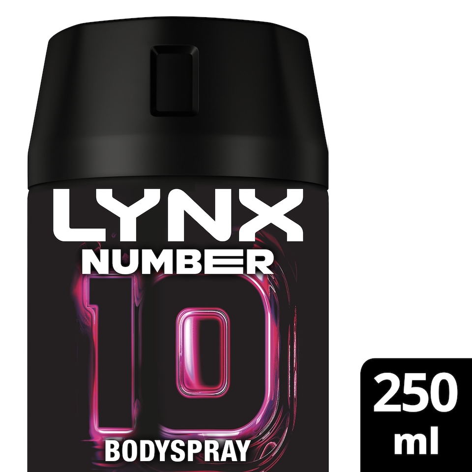 image 1 of Lynx Men Number 10 48h Deodorant Bodyspray Aerosol 250ml