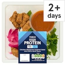 Tesco High Protein Chicken Shawarma Inspired with Chilli & Garlic Sauce 270g