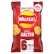 image 5 of Walkers Lightly Salted Less Salt Multipack Crisps 6x25g