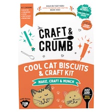  Craft & Crumb Cool Cats Biscuits & Craft kit 249g 