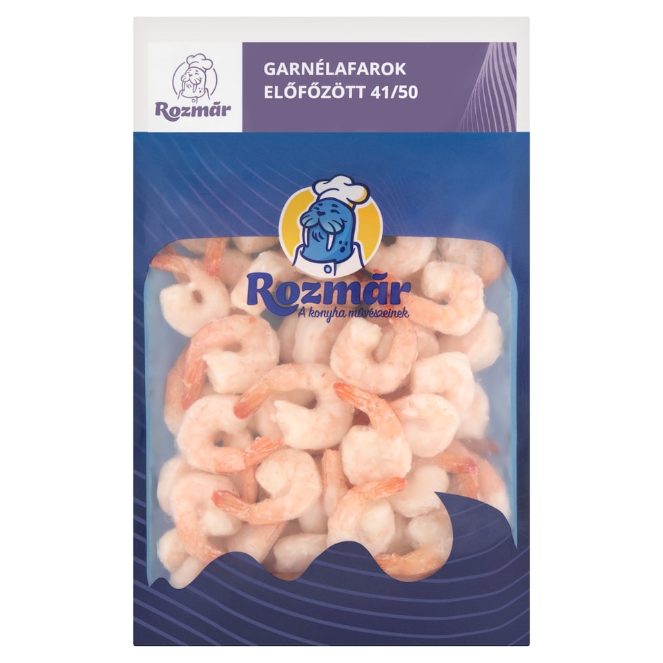 Rozmár gyorsfagyasztott előfőzött garnélafarok 500 g