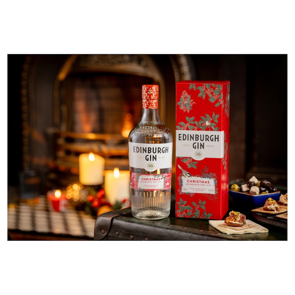 image 1 of Edinburgh Gin Christmas Edinburgh Dry Gin, 70cl