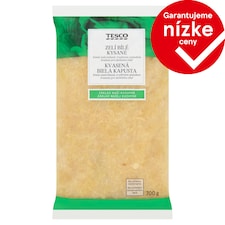 Tesco Kvasená biela kapusta 700 g