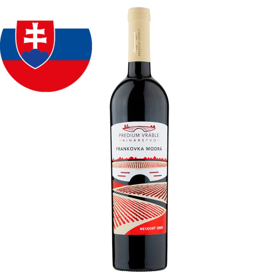 Predium Vráble Lemberger Red Semi-Dry Red Wine 0.75 L