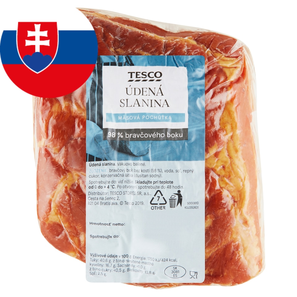 Tesco Údená slanina