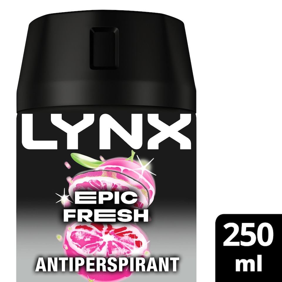 image 1 of Lynx Epic Fresh 72h Antiperspirant Deodorant 250ml