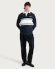 image 2 of F&F Pure Cotton Scotland Rugby Sweatshirt in Navy
