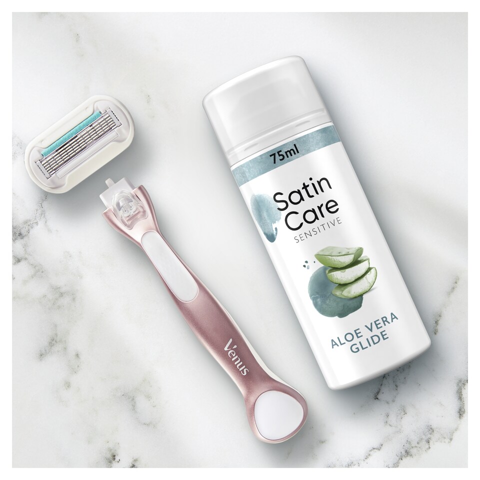 image 1 of Gillette Satin Care Sensitive Shaving Gel 75Ml