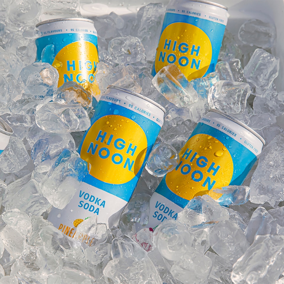 image 1 of High Noon Vodka Soda Pineapple 4x330ml