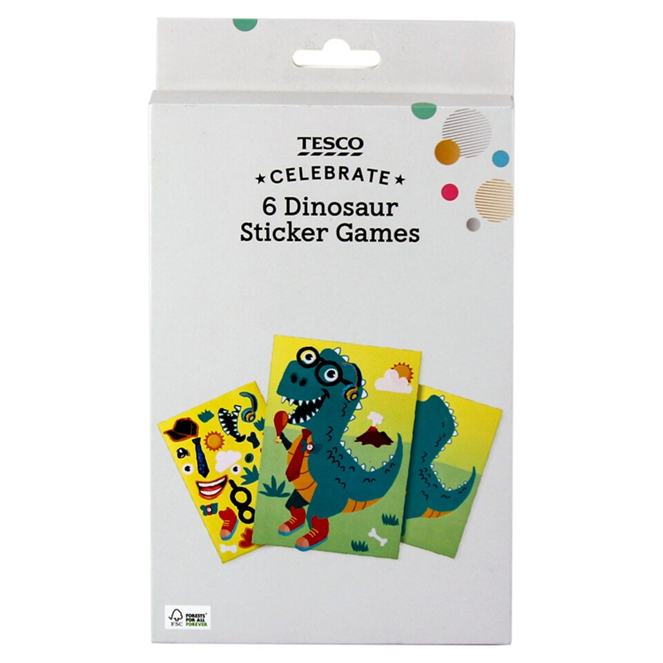 image 1 of Tesco Sticker Game Assortment