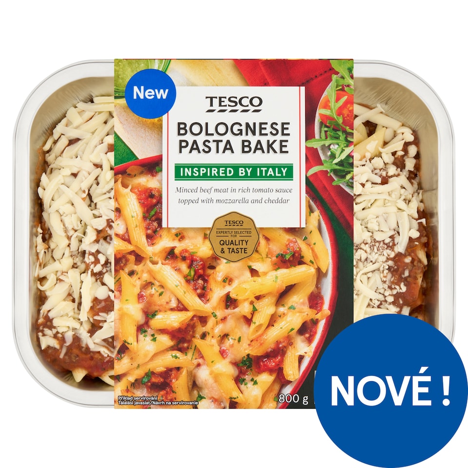 Tesco Bolognese Pasta Bake 800g
