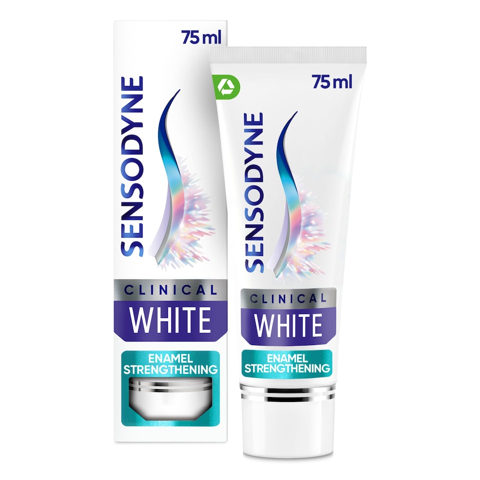 image 1 of Sensodyne Clinical White Enamel Strengthening Whitening Toothpaste 75ML