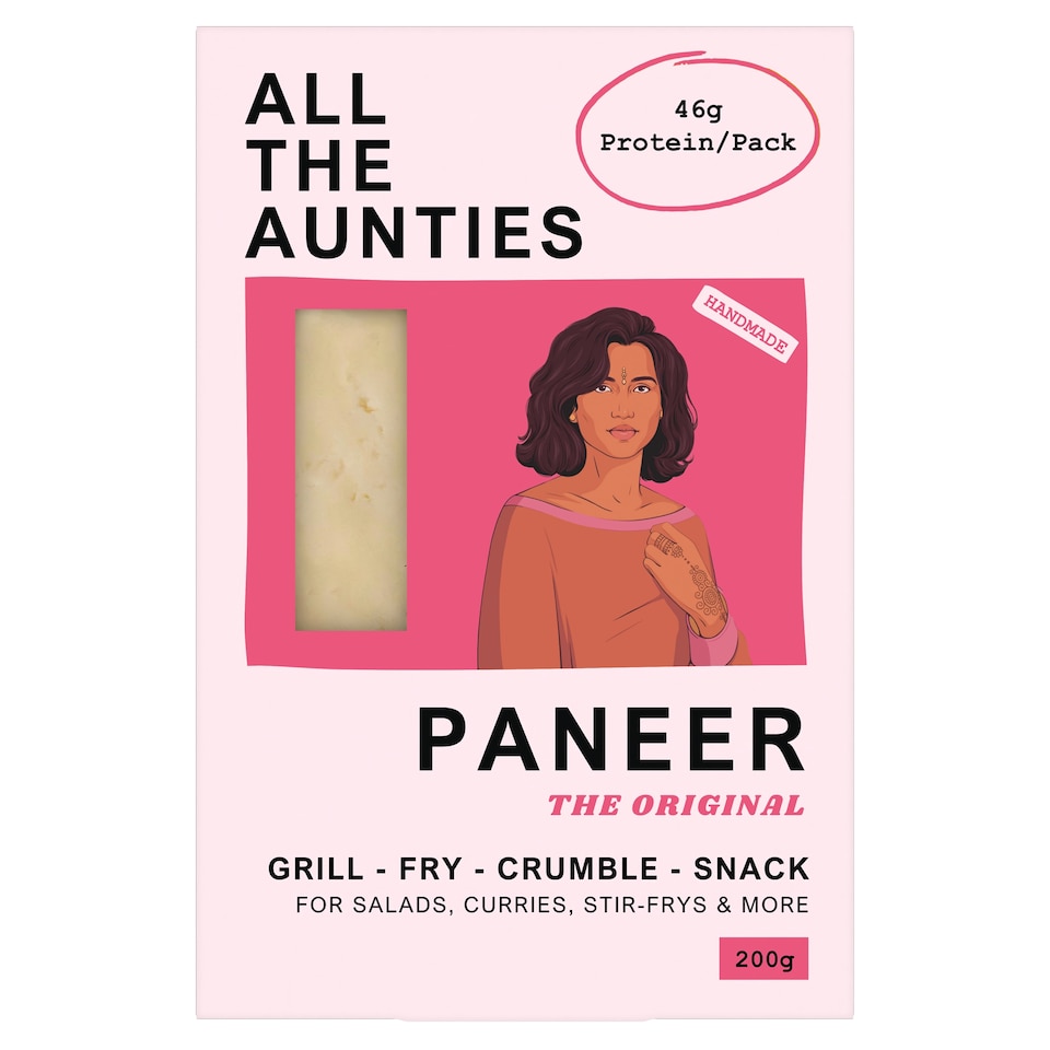 All The Aunties Original Plain Paneer 200g