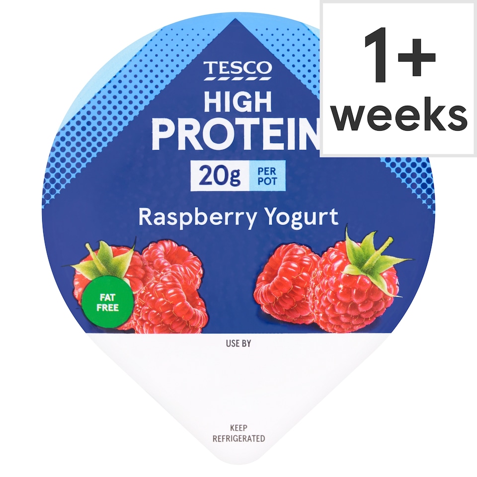 Tesco High Protein Raspberry Yogurt 200g