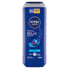 Nivea Men Fresh Relax Shower Gel 500ml