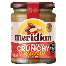 Meridian Peanut Butter Crunchy 100% Nuts 280G