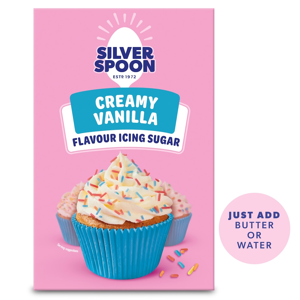 image 1 of Silver Spoon Creamy Vanilla Flavour Icing Sugar 200g