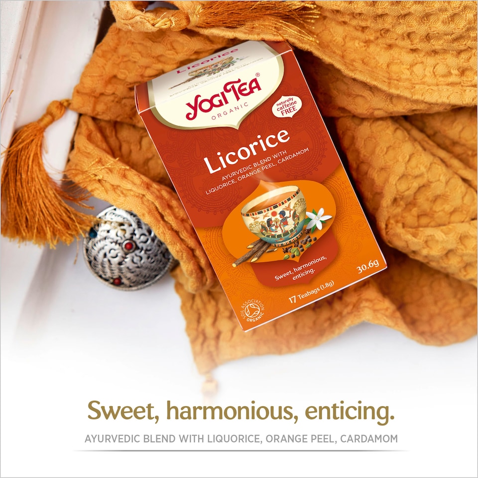 image 1 of Yogi Tea Licorice Organic 17 Bags 30.6g