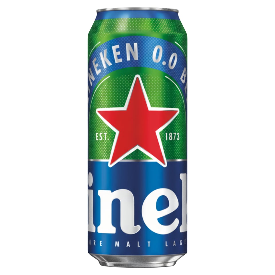 Heineken 0.0 Non-Alcoholic Light Beer 0,0% 0,5 l