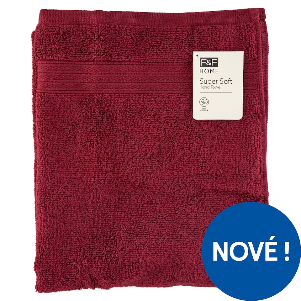 F&F Home Merlot ručník 50 x 90 cm