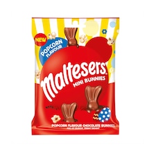 Maltesers Mini Bunnies Popcorn Flavour Chocolate - Mini Easter Bunnies 58g