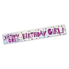 Tesco Birthday Girl Banner