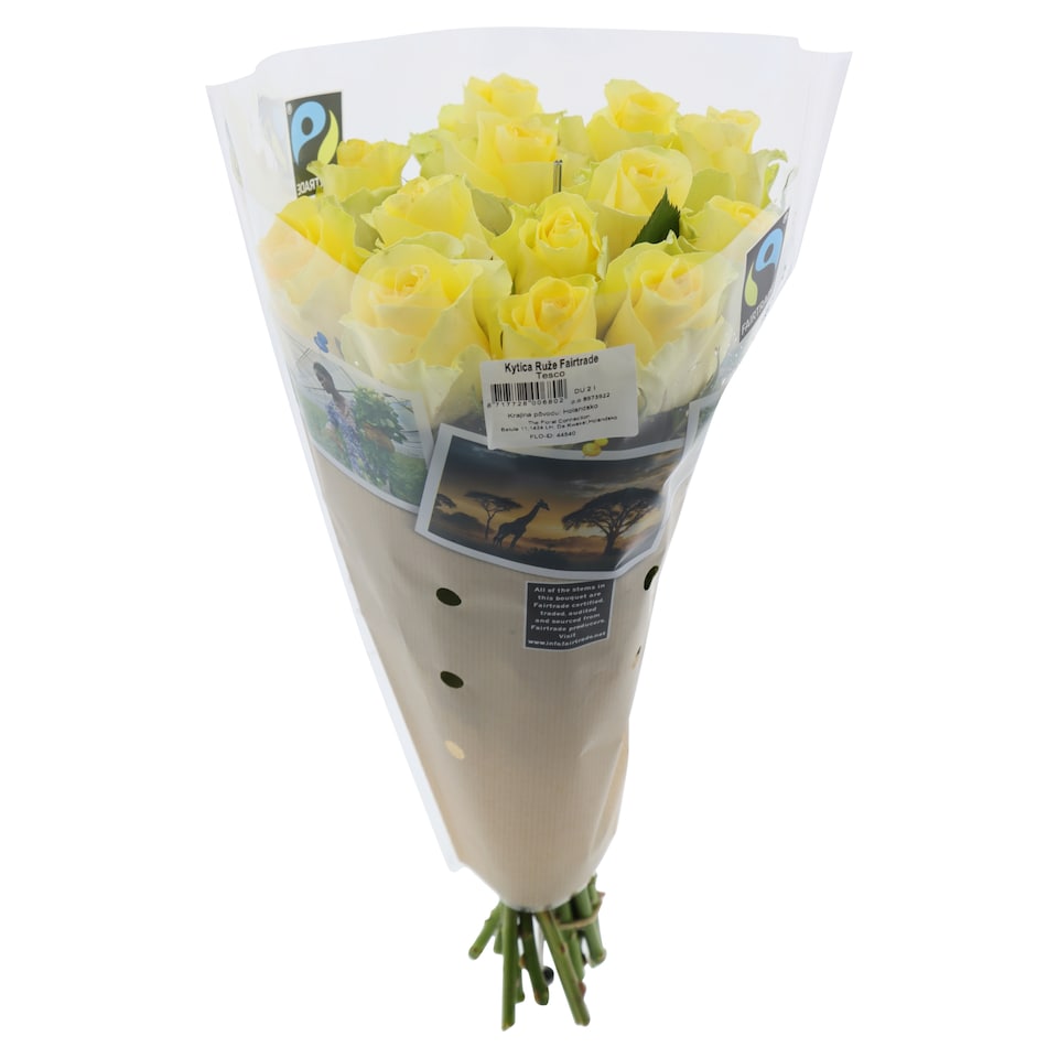 image 1 of The Floral Connection Rose Bouquet Fairtrade
