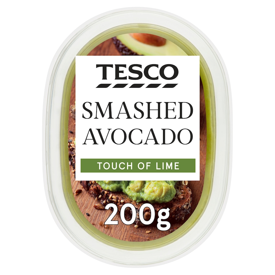 Tesco Smashed Avocado With Lime - 200G