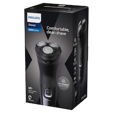 Philips Series X3000 Men's Electric Shaver, 45-mins Battery Life, Wet & Dry, Pop-up Trimmer, Black, (X3051/00)