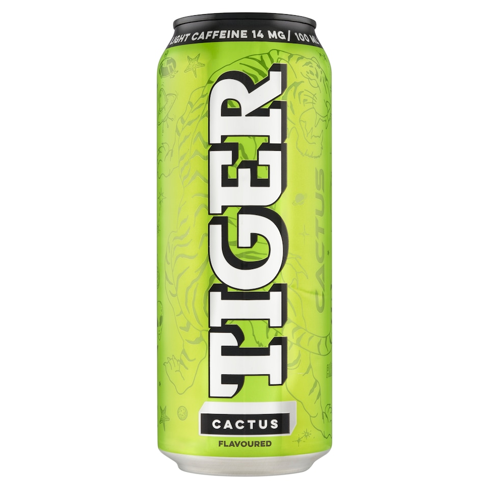 obrázok 1 z Tiger Cactus sýtený nealkoholický nápoj 500 ml
