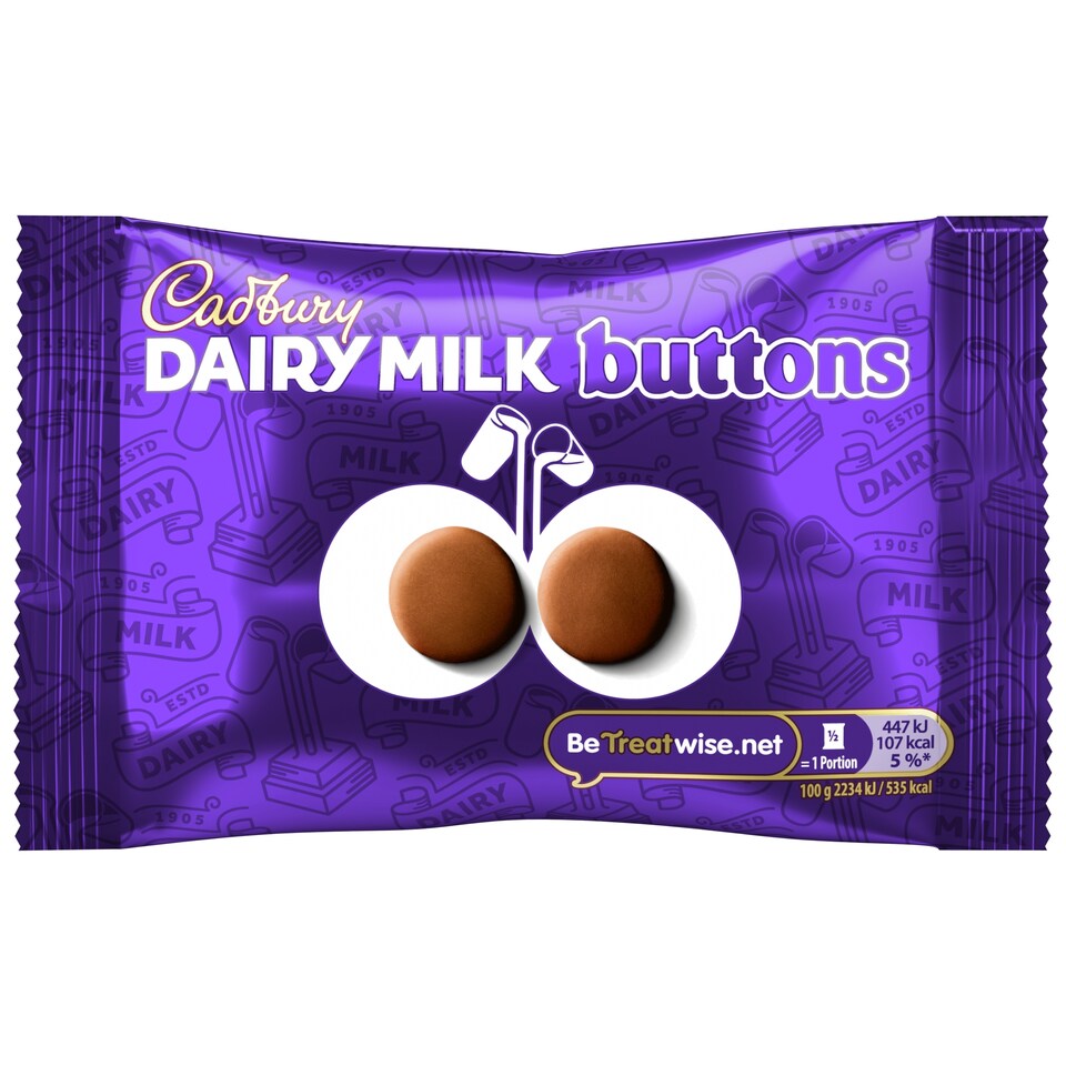 Cadbury Dairy Milk Chocolate Buttons 40G