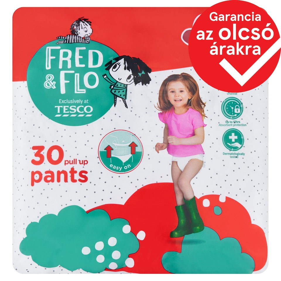 Fred & Flo bugyipelenka XXL 7 +17 kg 30 db 1. kép