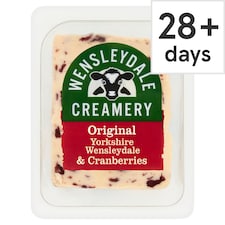 Wensleydale & Cranberry Cheese 180G