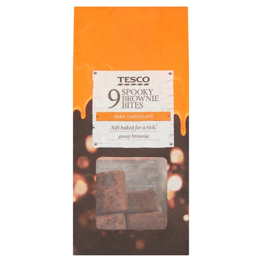 Tesco 9 Spooky Brownie Bites Tesco Groceries