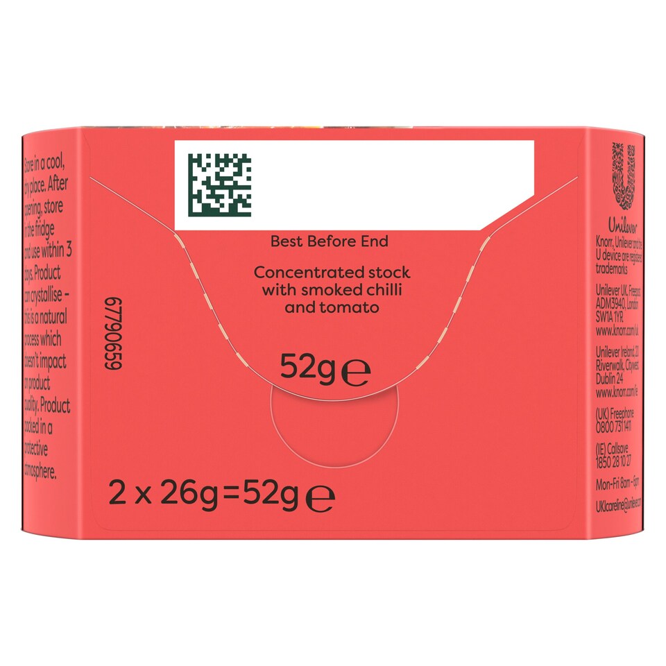 image 1 of Knorr Stock Pot Smoked Chilli & Tomato 2 X 26G