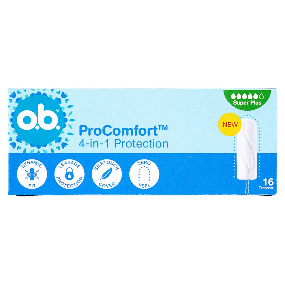 o.b. ProComfort Super Plus Tampons 16 pcs