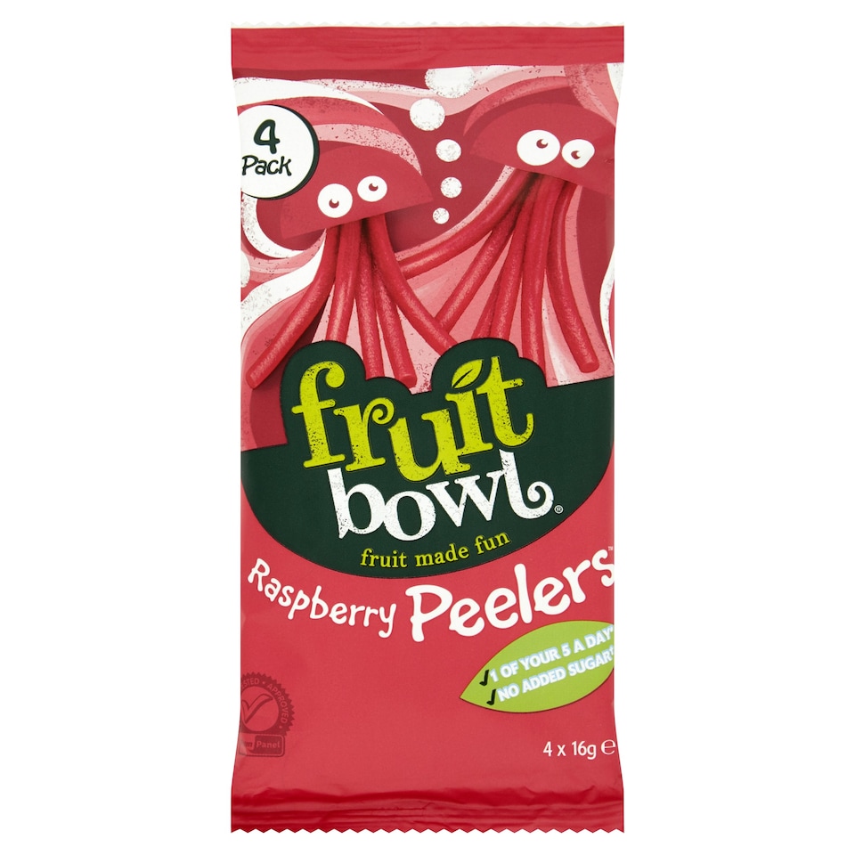 FRUIT BOWL PEELER RASPBERRY 4X16G