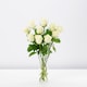 image 1 of Tesco Small White Roses Bouquet