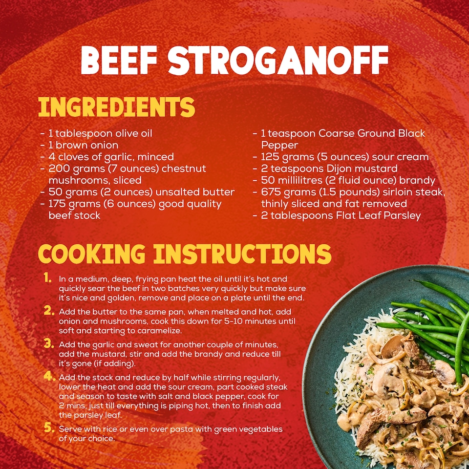 image 1 of Schwartz Beef Stroganoff 35g